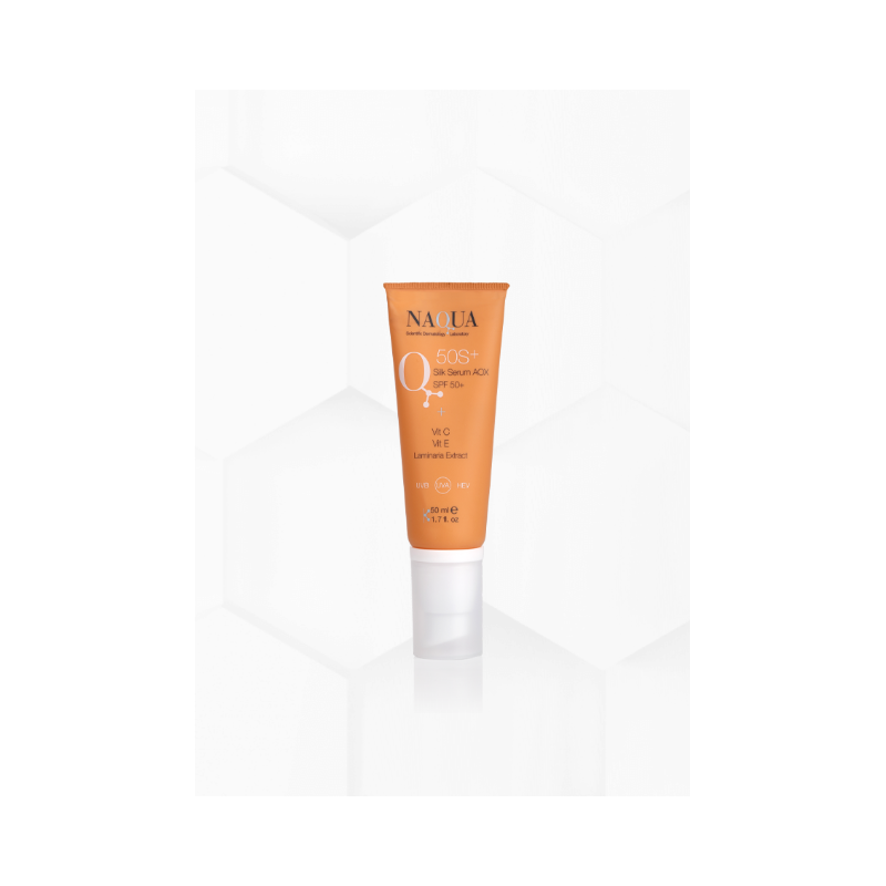 Naqua Q50S+ Silk Serum AOX SPF50 | Sérum Solar