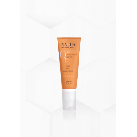 Naqua Q50S+ Silk Serum AOX SPF50 | Sérum Solar