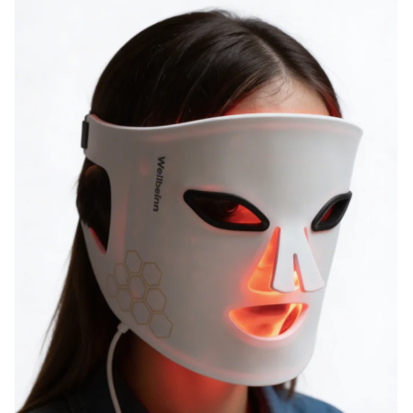 Wellbeinn Redinn Mask | Máscara de Luz Roja LED Antiedad Facial