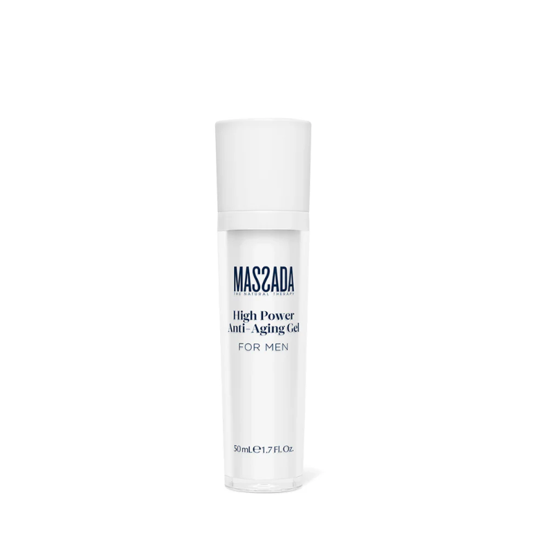 Massada High Power Anti-Aging Gel for Men | Gel Antiedad Hombre
