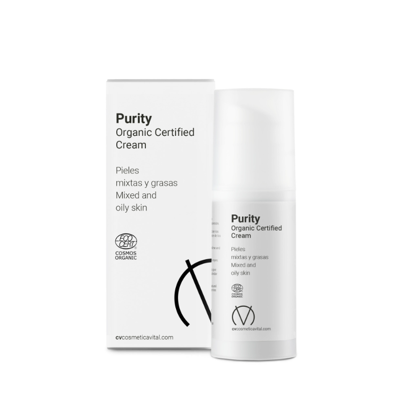 CV Cosmetics Crema Purity | Crema Facial Purificante para Piel Mixta y Grasa