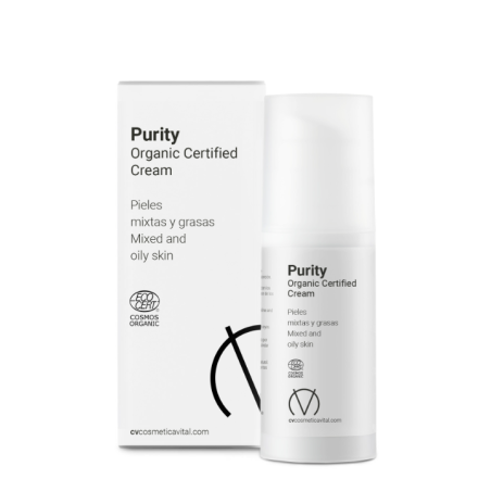 CV Cosmetics Crema Purity | Crema Facial Purificante para Piel Mixta y Grasa