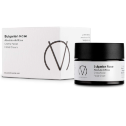 CV Cosmetics Crema Rosa Búlgara | Hidratante Facial Regeneradora y Antiedad