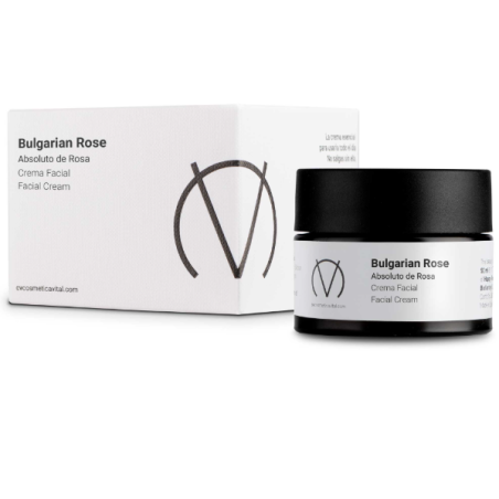 CV Cosmetics Crema Rosa Búlgara | Hidratante Facial Regeneradora y Antiedad
