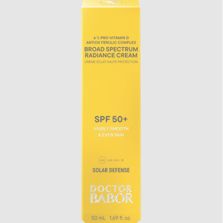 Doctor Babor Crema Solar SPF 50+ | Protector Facial Amplio Espectro Antiedad