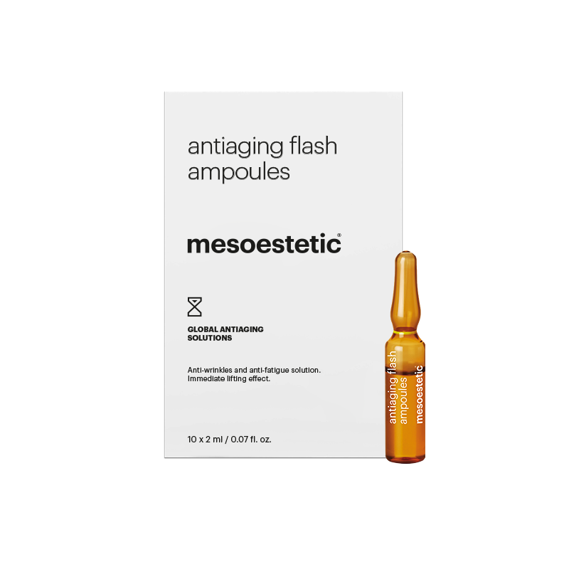 Antiaging Flash Ampoules Mesoestetic | Efecto lifting inmediato