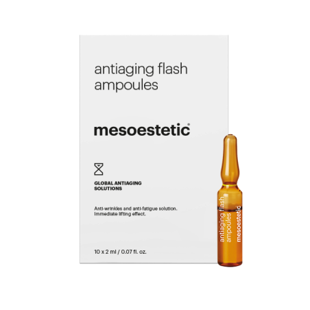 Antiaging Flash Ampoules Mesoestetic | Efecto lifting inmediato