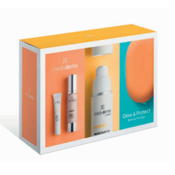 Mediderma Pack Glow & Protect | Rutina Facial Iluminadora y Protección Antiedad