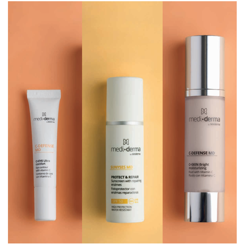 Mediderma Pack Glow & Protect | Rutina Facial Iluminadora y Protección Antiedad