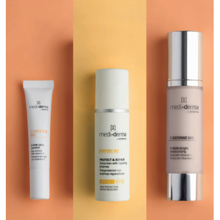 Mediderma Pack Glow & Protect | Rutina Facial Iluminadora y Protección Antiedad