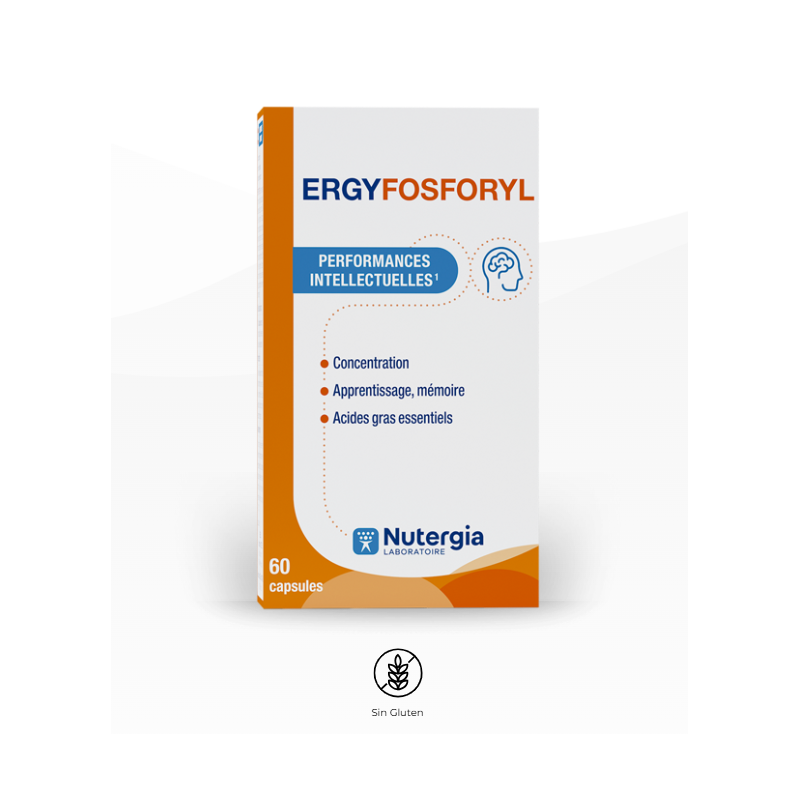 Nutergia Ergyfosforyl | Complemento Alimenticio Memoria y Concentración