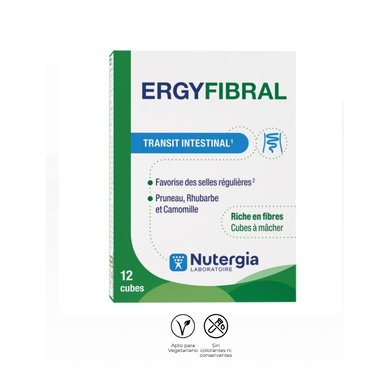 Nutergia Ergyfibral | Complemento Alimenticio con Fibra y Bienestar Digestivo