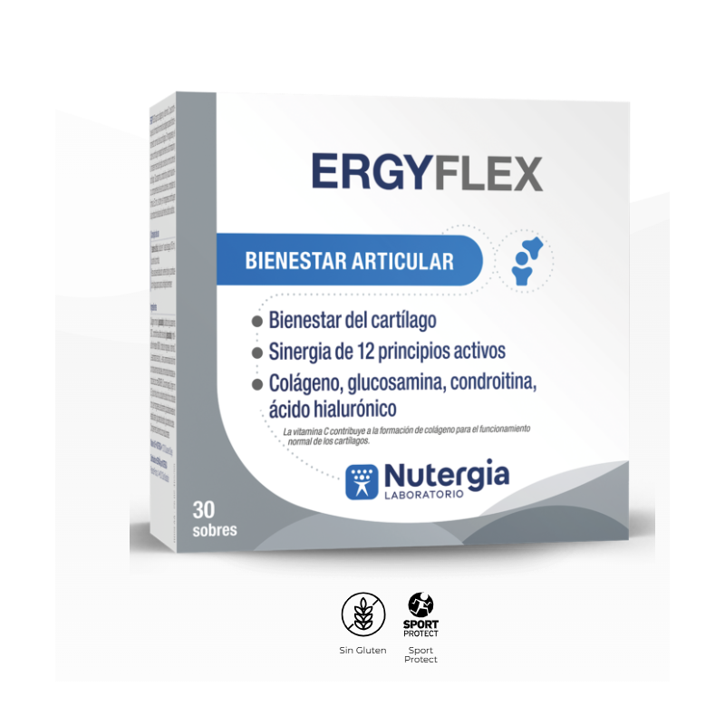 Nutergia Ergyflex | Complemento Alimenticio Bienestar Articular