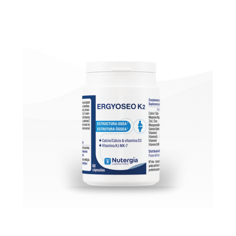 Nutergia Ergyoséo K2 | Complemento Alimenticio Huesos y Vitamina K2