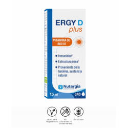 Nutergia Ergy D Plus | Complemento Alimenticio con Vitamina D