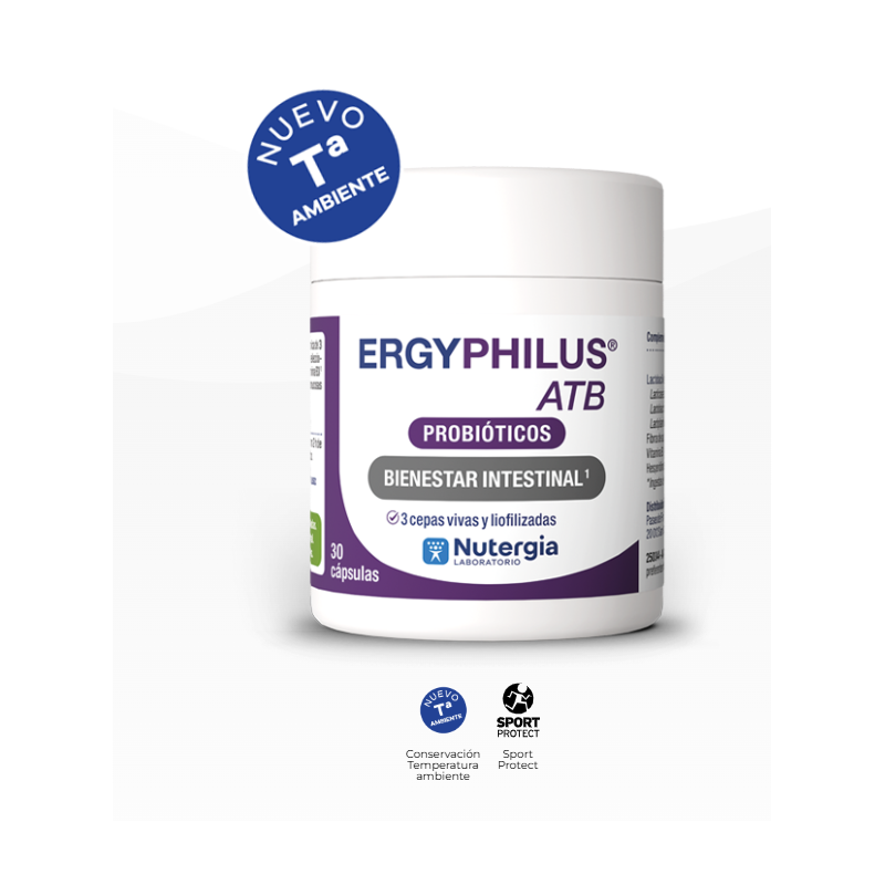 Nutergia Ergyphilus ATB | Complemento Alimenticio con Probióticos