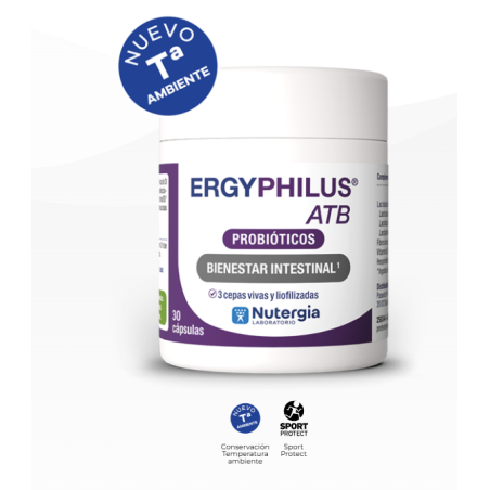 Nutergia Ergyphilus ATB | Complemento Alimenticio con Probióticos
