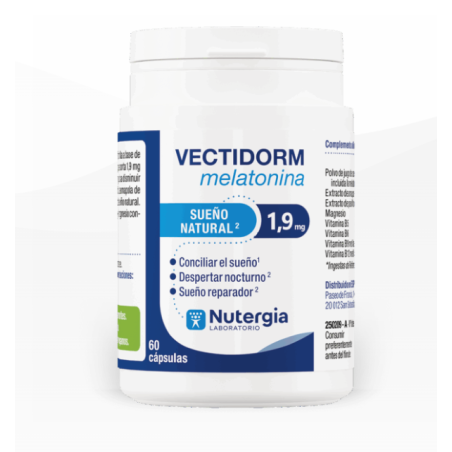 Nutergia Vectidorm Melatonina | Complemento Alimenticio para el Descanso