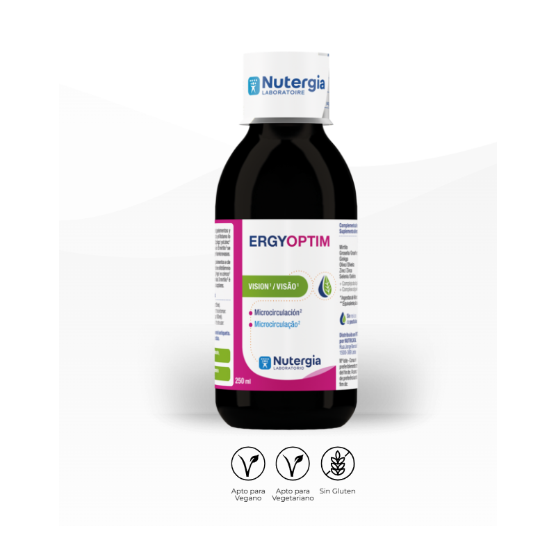 Nutergia Ergyoptim | Complemento Alimenticio Vitalidad y Bienestar