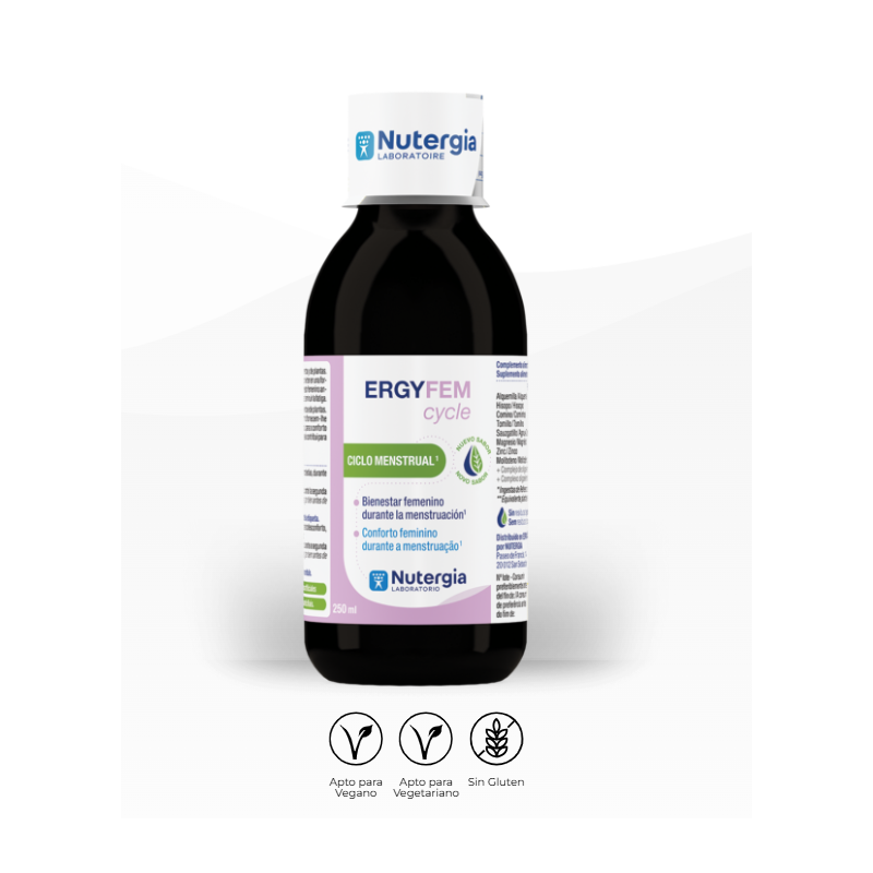 Nutergia Ergyfem Cycle | Complemento Alimenticio Bienestar Femenino