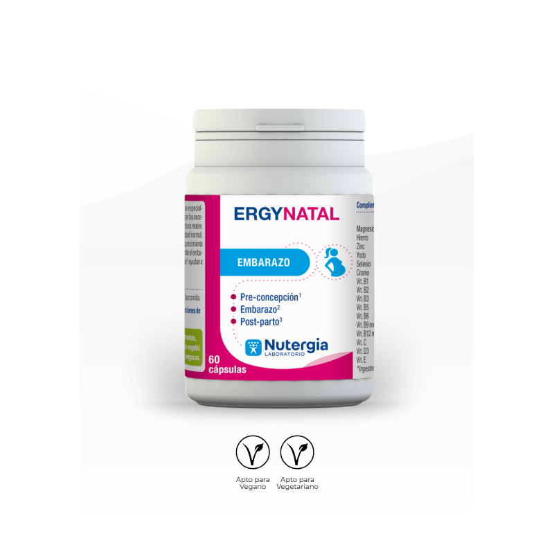 Nutergia Ergynatal | Complemento Alimenticio Embarazo y Lactancia