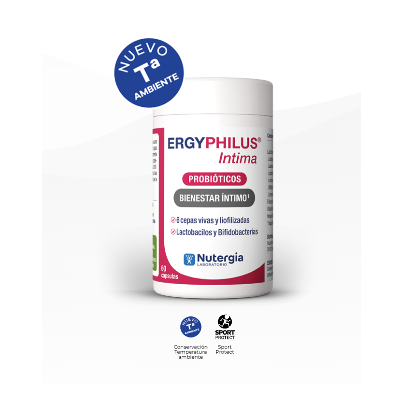Nutergia Ergyphilus Íntima | Probióticos y Bienestar Íntimo