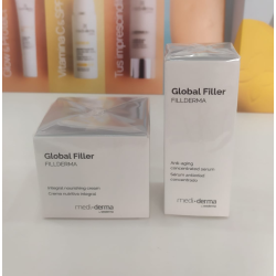 Mediderma Lote Global Filler Crema + Sérum | Tratamiento Reafirmante y Antiedad