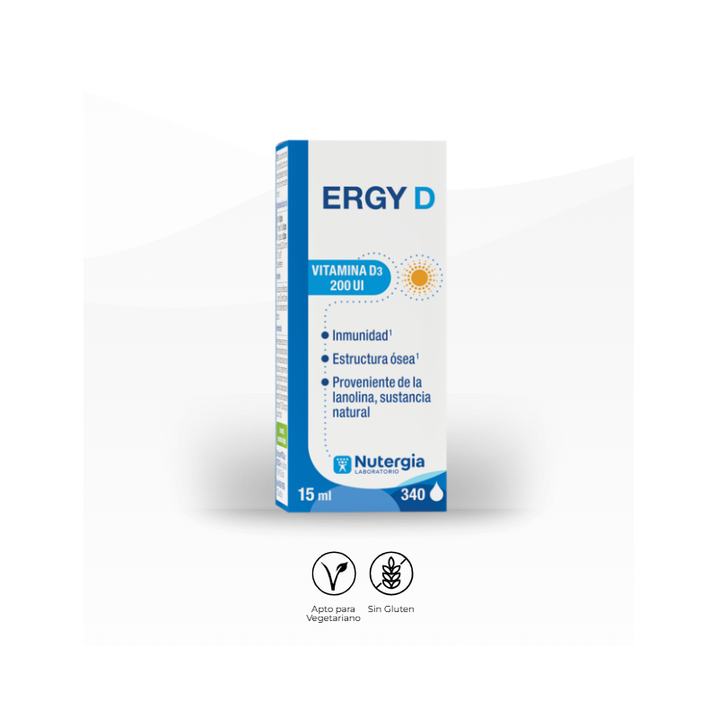 Nutergia Ergy D | Complemento Alimenticio con Vitamina D