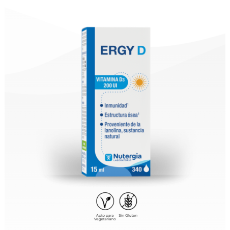 Nutergia Ergy D | Complemento Alimenticio con Vitamina D
