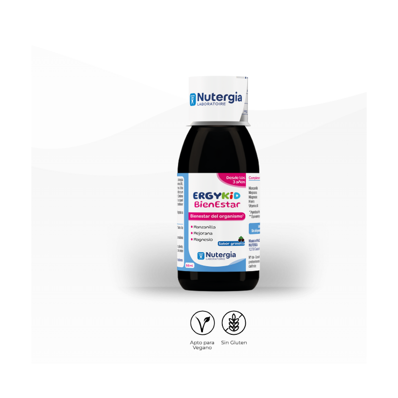 Nutergia Ergykid Bienestar | Complemento Alimenticio Infantil