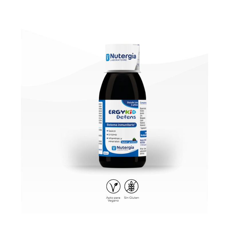 Nutergia Ergykid Defens | Complemento Alimenticio Infantil Defensas