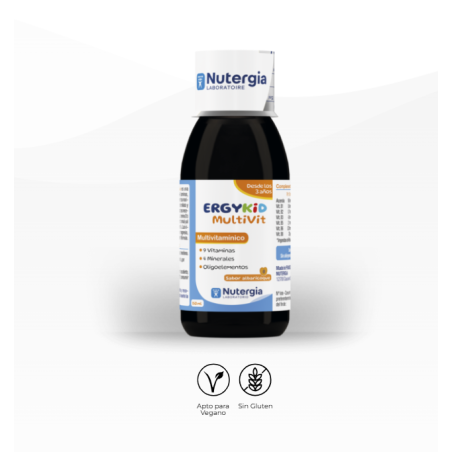 Nutergia Ergykid Multivit | Multivitamínico Infantil