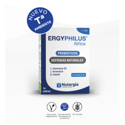 Nutergia Ergyphilus Niños | Probióticos y Bienestar Digestivo Infantil