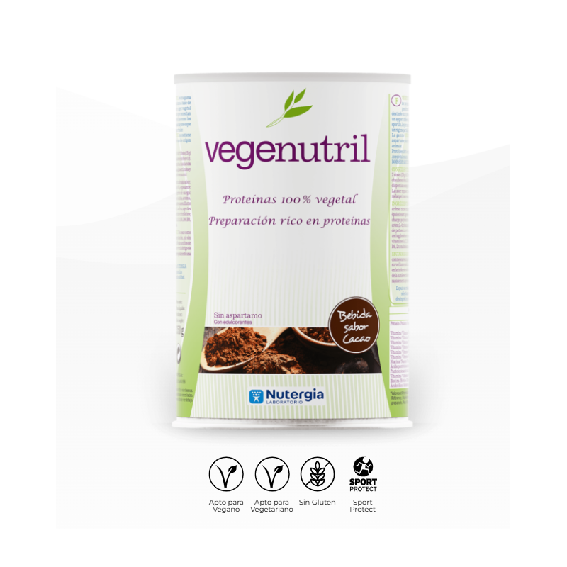 Nutergia Vegenutril | Complemento Alimenticio Nutrición Vegetal y Vitalidad
