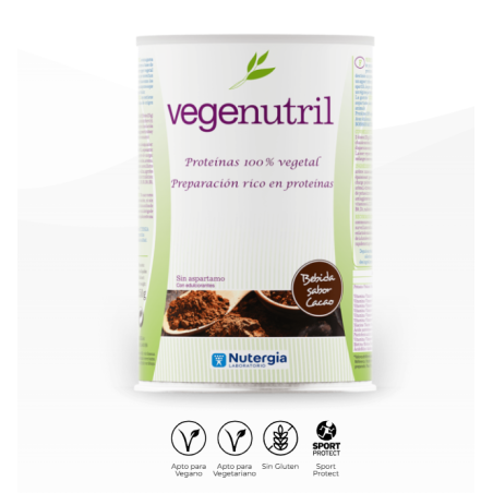 Nutergia Vegenutril | Complemento Alimenticio Nutrición Vegetal y Vitalidad