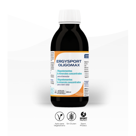 Nutergia Ergysport Oligomax | Complemento Alimenticio Minerales y Deporte