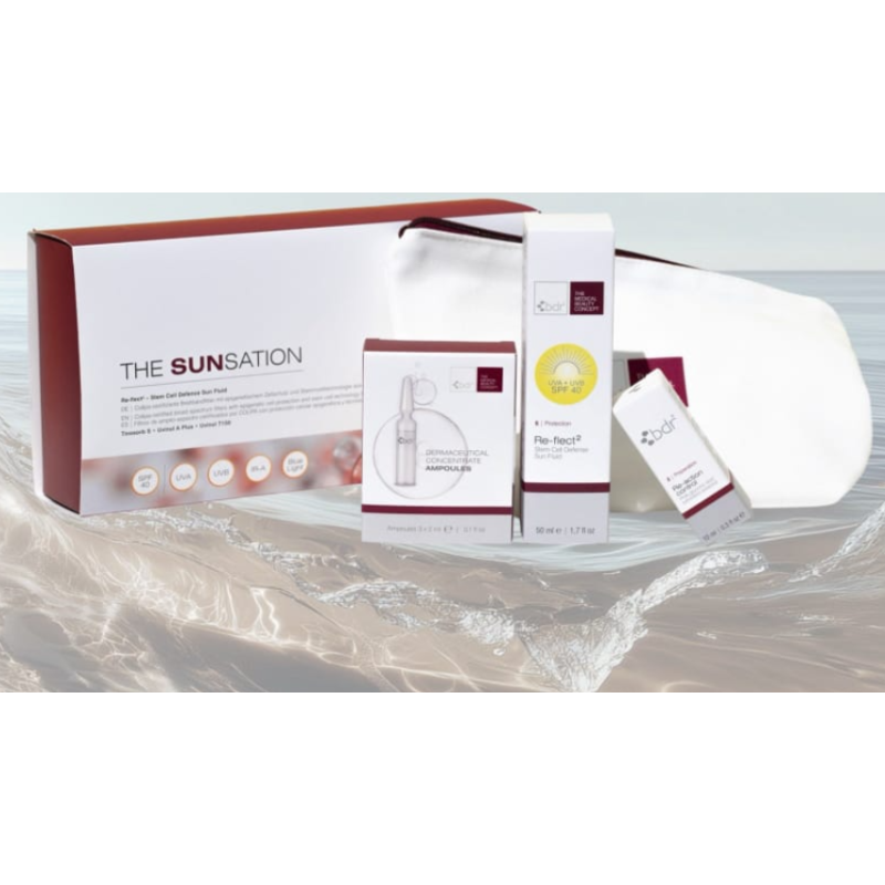 BDR Pack The Sunsation Re-Flect 2 SPF40 | Protección Solar y Reparación Facial