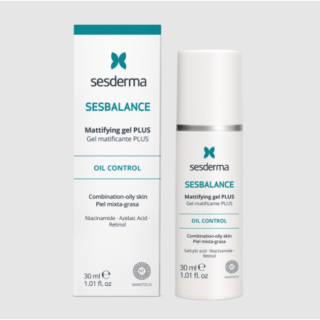 Sesderma Sesbalance Gel Plus | Gel Equilibrante para Piel Mixta y Grasa