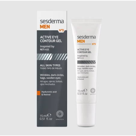 Sesderma Men Total Active Gel Contorno de Ojos | Cuidado Revitalizante Masculino