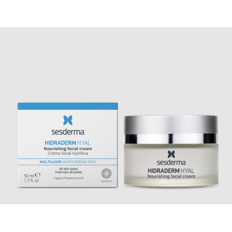 Sesderma Hidraderm Hyal Crema Nutritiva | Hidratación y Nutrición Facial