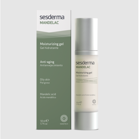 Sesderma Mandelac Gel Hidratante | Gel Facial Renovador para Piel Grasa