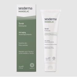 Sesderma Mandelac Scrub | Exfoliante Facial para Piel Sensible y Grasa