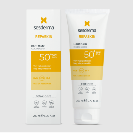 Sesderma Repaskin Fluido Ligero SPF50+ | Fotoprotección Facial Ligera