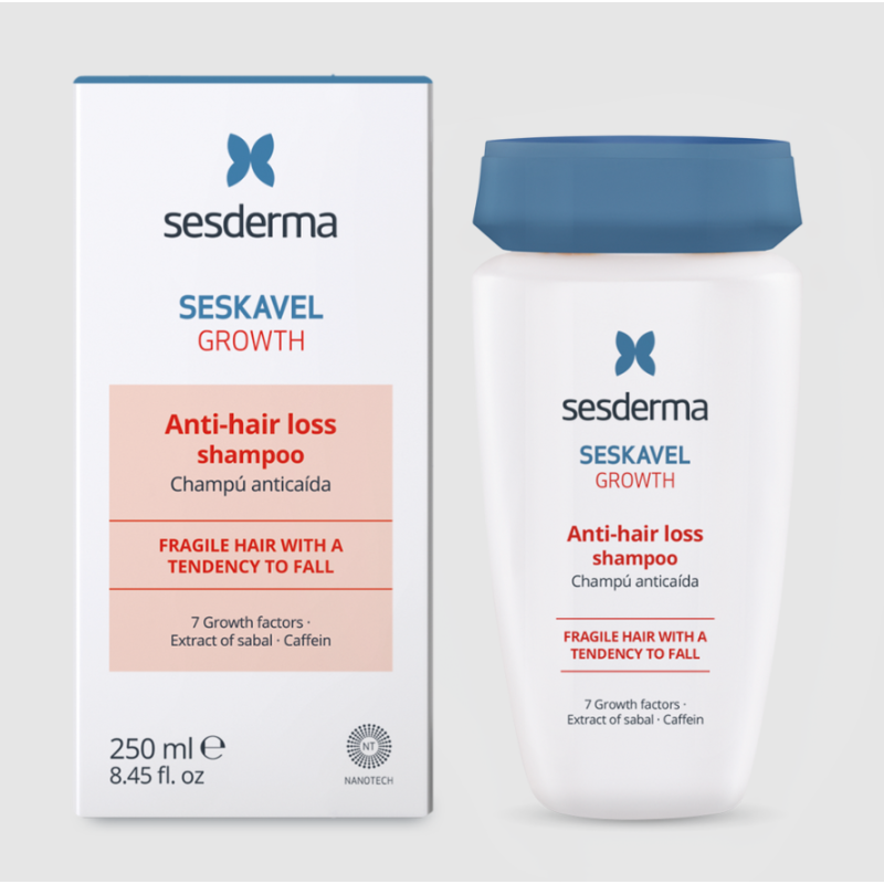 Sesderma Seskavel Champú Anticaída | Fortalece y Revitaliza el Cabello