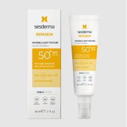 Sesderma Repaskin Fluido Invisible SPF50+ | Fotoprotección Facial Ultraligera