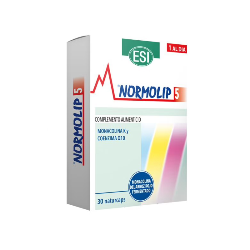 ESI Normolip 5 30 Cápsulas | Control del Colesterol y Triglicéridos