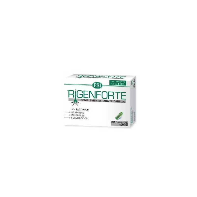 ESI Rigenforte 30 Cápsulas | Complemento para Cabello, Uñas y Piel