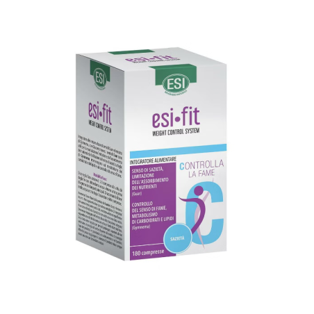 ESI Fit Control del Apetito 180 Comprimidos | Saciante Natural para el Control del Hambre