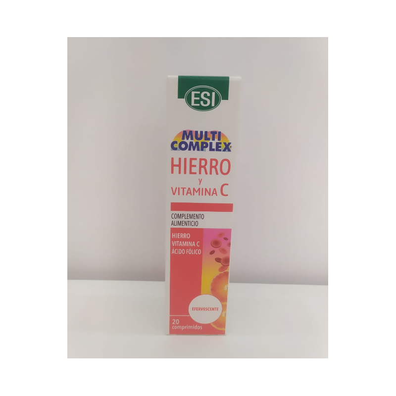 ESI Multi Complex Hierro y Vitamina C Efervescente | Energía y Defensas