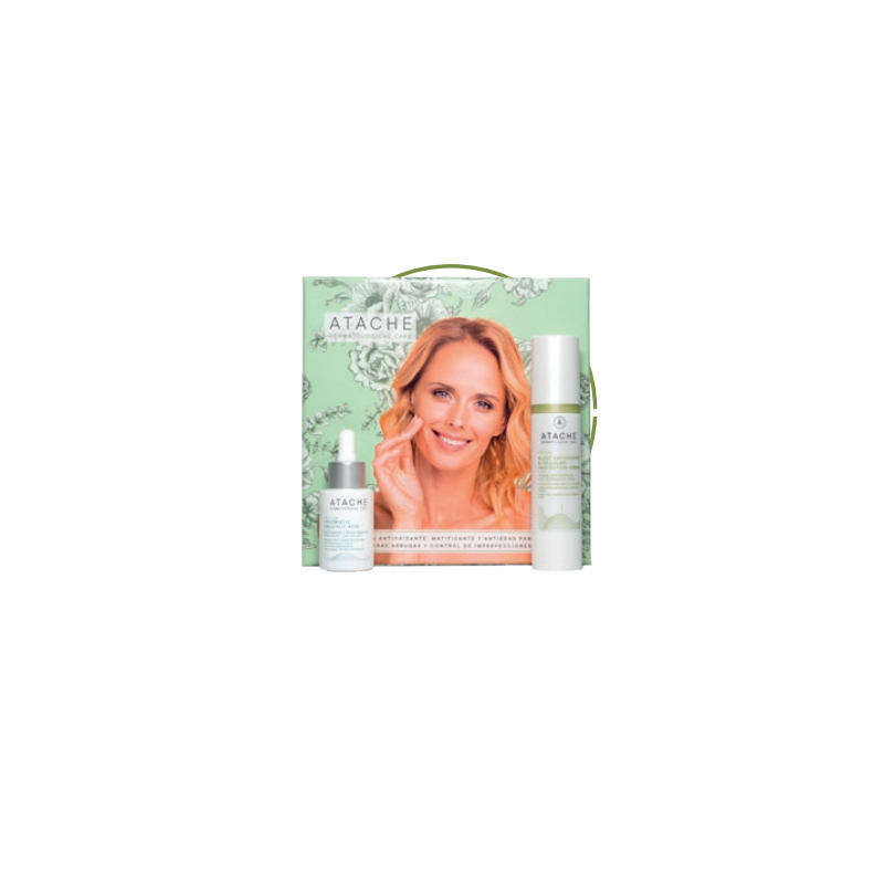 Atache Pack Blast Antioxidant & Cellular + Postbiotic Salicylic Acid | Renovación y Equilibrio Facial